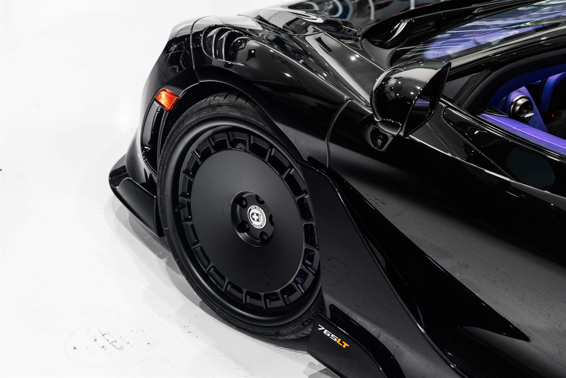 HRE 535 and 501 wheels | McLaren 765LT Onyx Black