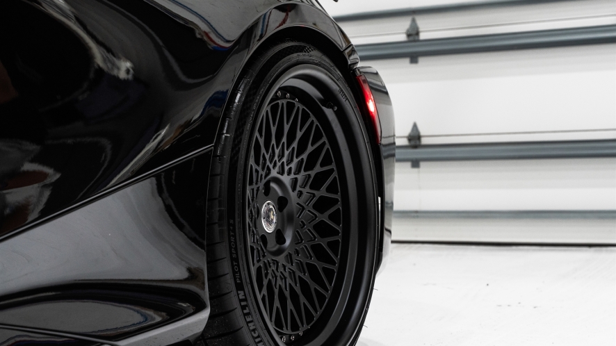 HRE 535 and 501 wheels | McLaren 765LT Onyx Black