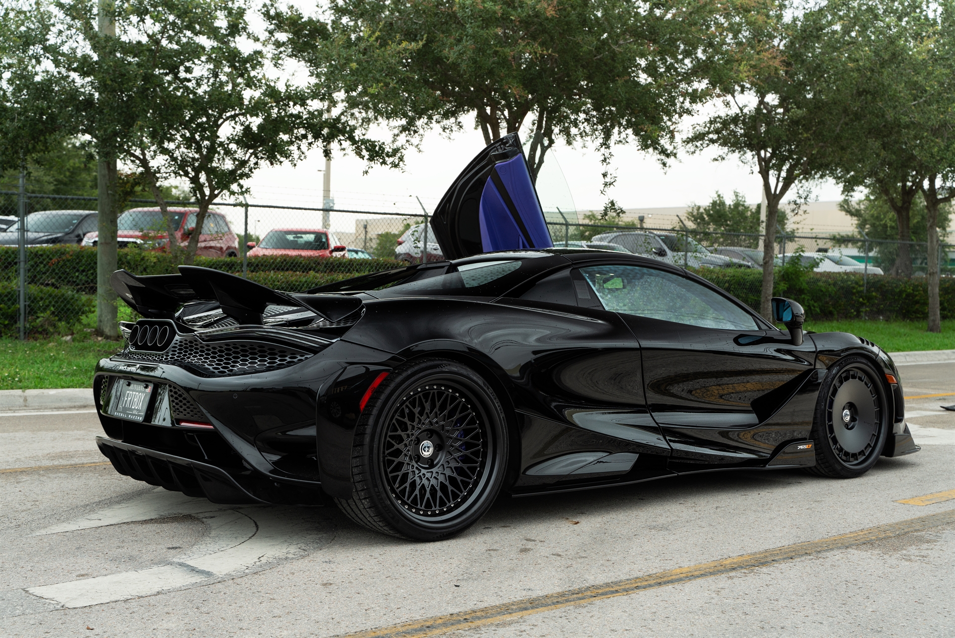 HRE 535 and 501 wheels | McLaren 765LT Onyx Black