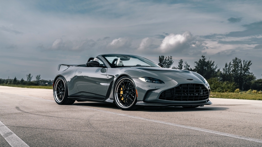 Aston Martin Vantage V12 Roadster on 1886 Wheels