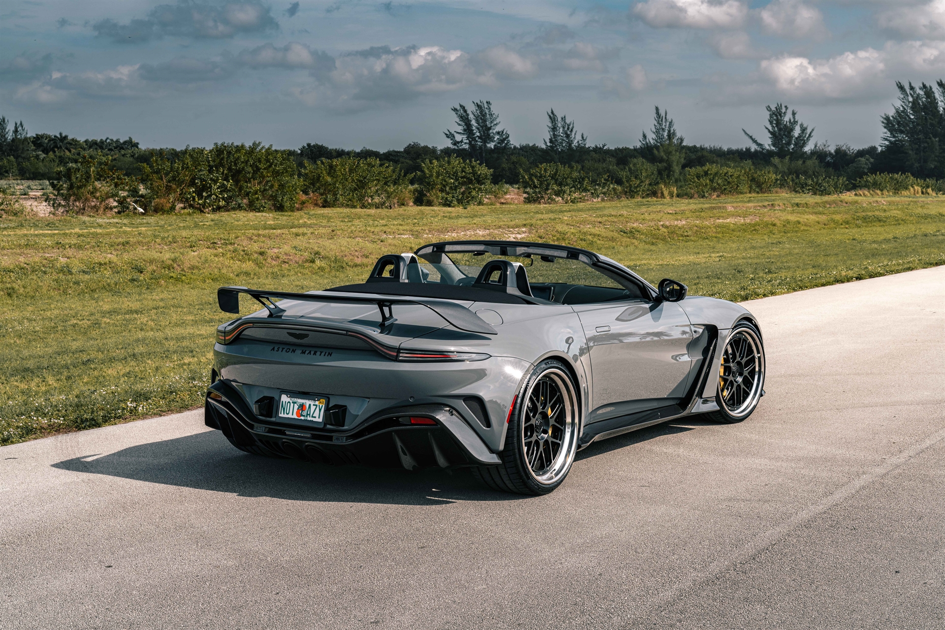 Aston Martin Vantage V12 Roadster on 1886 Wheels S007