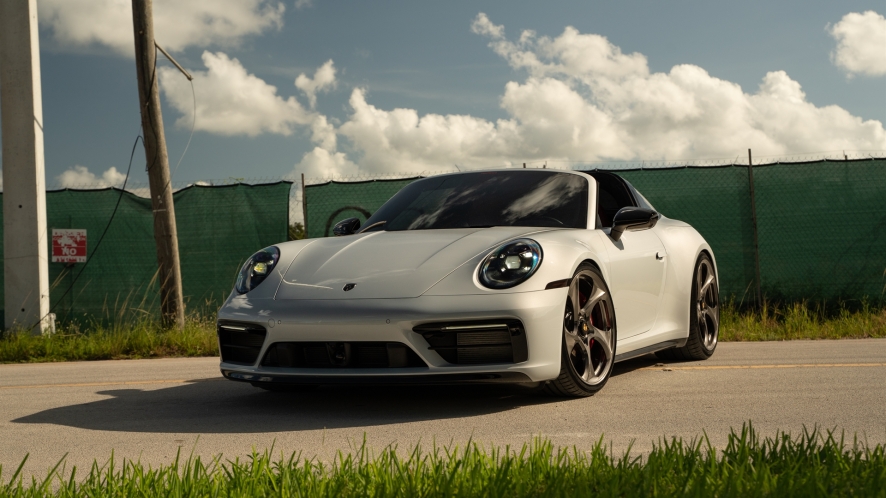 HRE 522M wheels | Porsche 992 Ice Grey Metallic finish