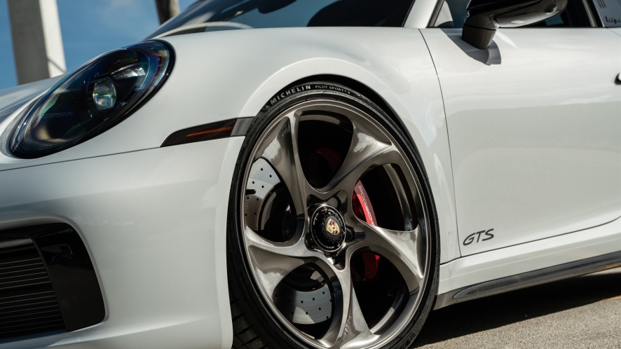 HRE 522M wheels | Porsche 992 Ice Grey Metallic finish