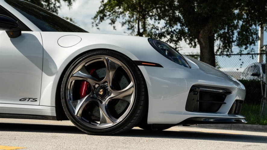 HRE 522M wheels | Porsche 992 Ice Grey Metallic finish