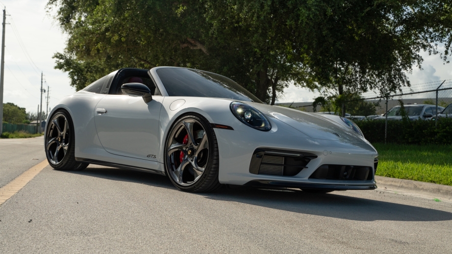 HRE 522M wheels | Porsche 992 Ice Grey Metallic finish