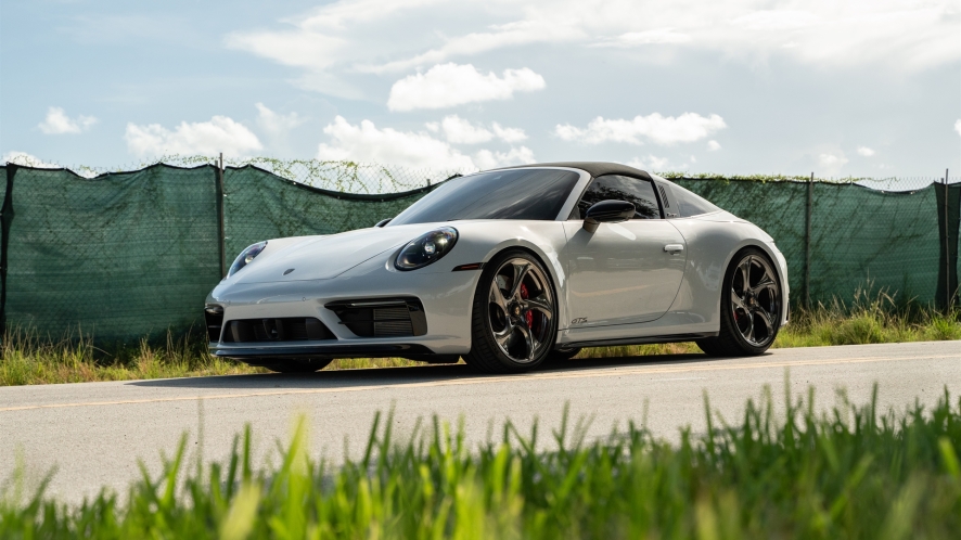 HRE 522M wheels | Porsche 992 Ice Grey Metallic finish