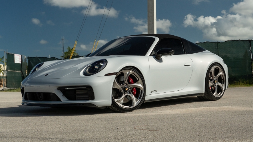 HRE 522M wheels | Porsche 992 Ice Grey Metallic finish