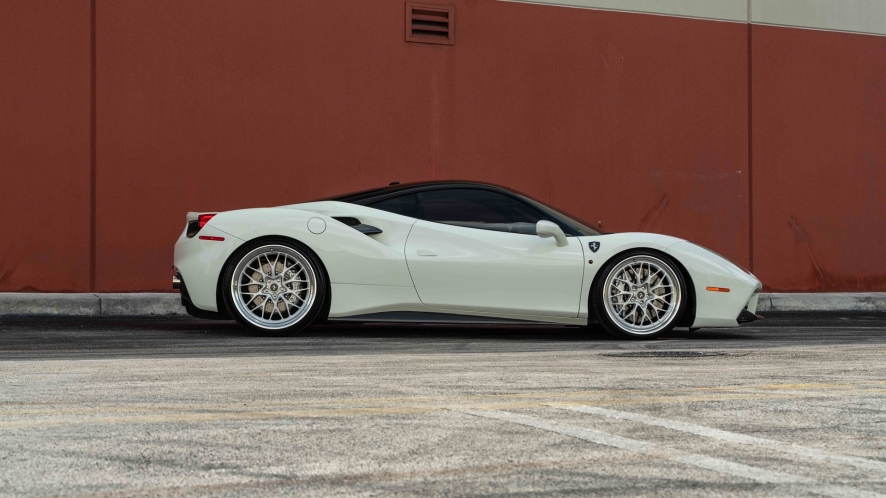 Ferrari 488 GTB  on HRE 520 Wheels