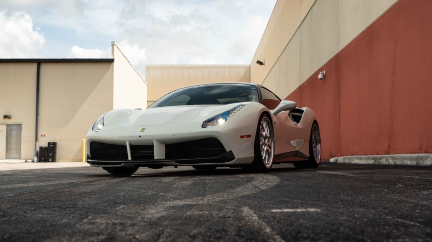 Ferrari 488 GTB  on HRE 520 Wheels