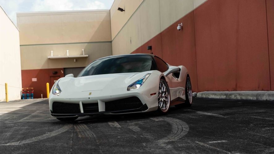 Ferrari 488 GTB  on HRE 520 Wheels