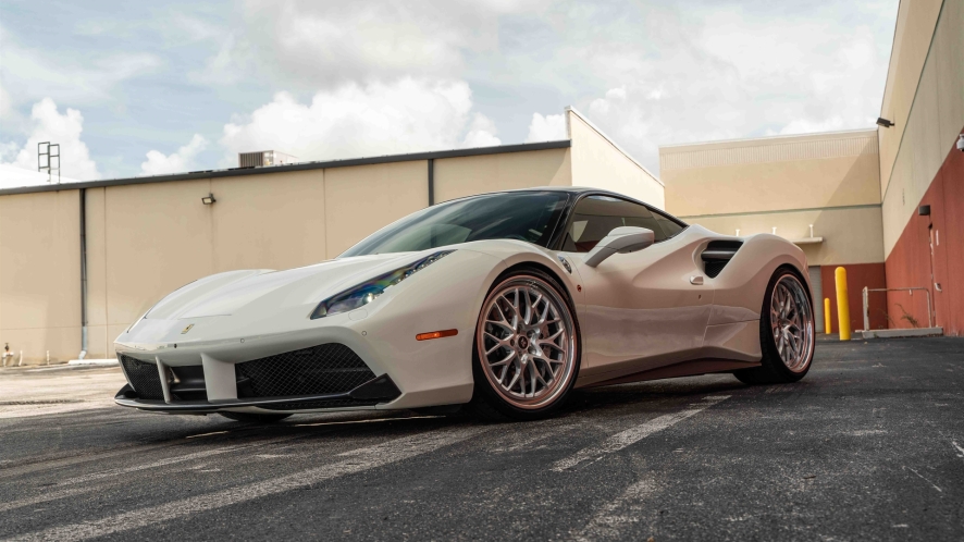 Ferrari 488 GTB  on HRE 520 Wheels