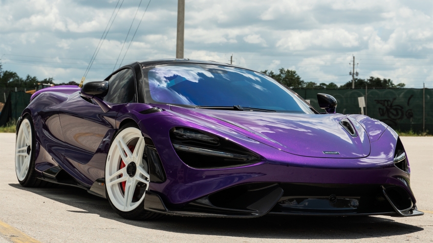 Mclaren 765LT on ANRKY AN27 Wheels