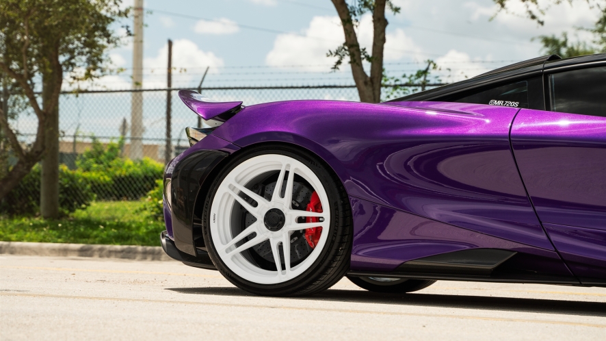 Mclaren 765LT on ANRKY AN27 Wheels