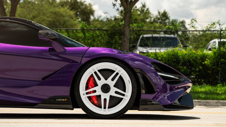 Mclaren 765LT on ANRKY AN27 Wheels