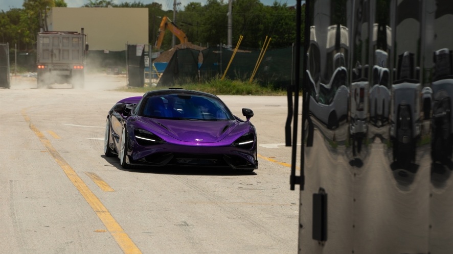 Mclaren 765LT on ANRKY AN27 Wheels