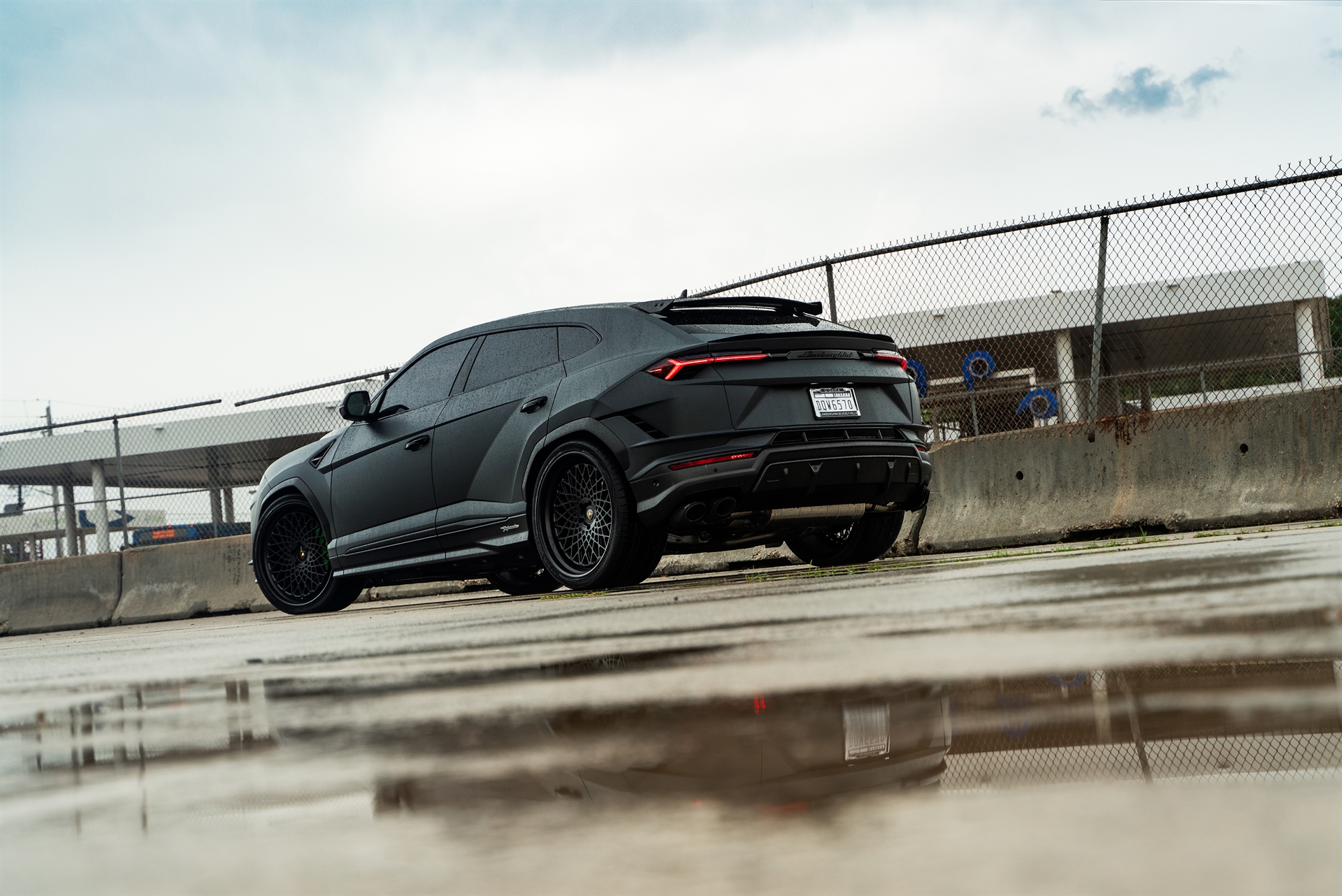 Lamborghini Urus Performante | Grigio Telesto Matt | on 1886 S009 | Satin Black