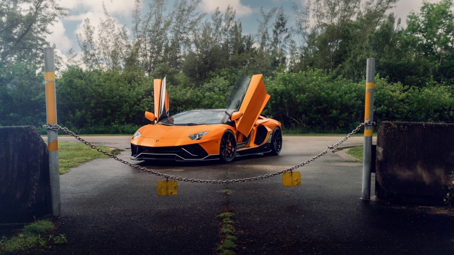 Lamborghini Aventador Ultimae on 1886 Wheels