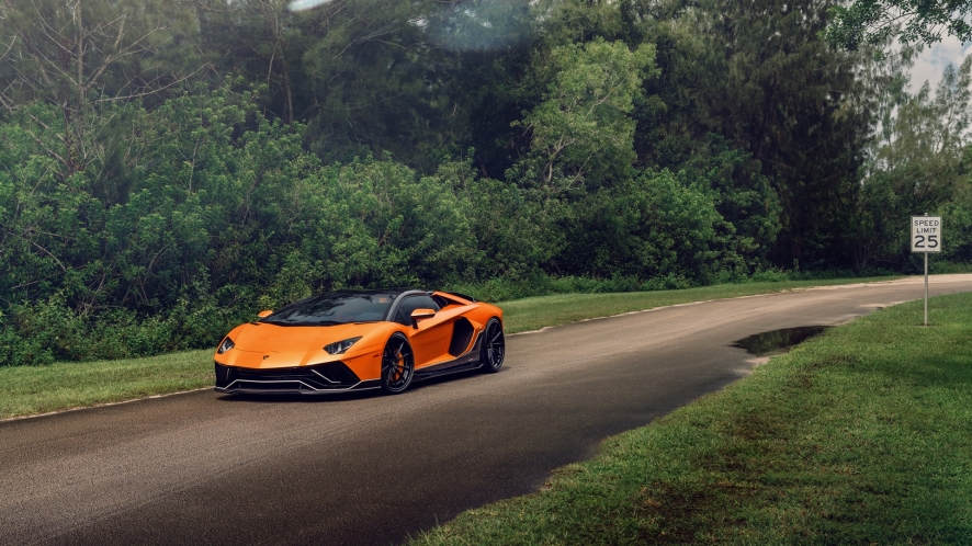 Lamborghini Aventador Ultimae on 1886 Wheels