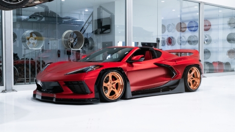 Chevrolet Corvette on XR-305 from ANRKY Wheels