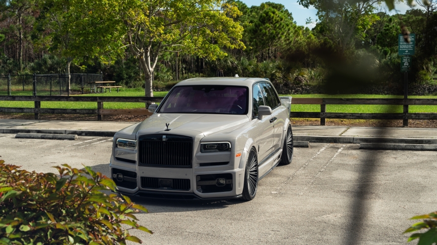 Rolls Royce Cullinan on Urban Auto Wide Track Kit