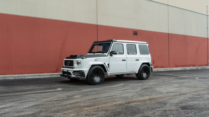 AL13 Wheels C00-109R and Mansory Widebody | Mercedes G63