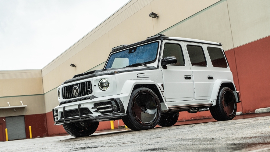 AL13 Wheels C00-109R and Mansory Widebody | Mercedes G63