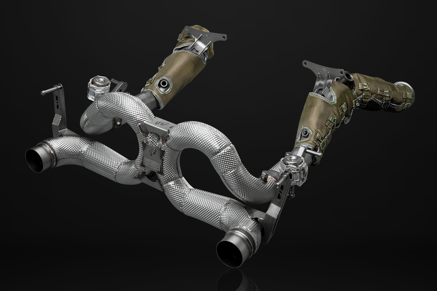 Exhaust System | Ferrari F8 Tributo Coupe / Spider | Stainless Steel | 2020 – Present
