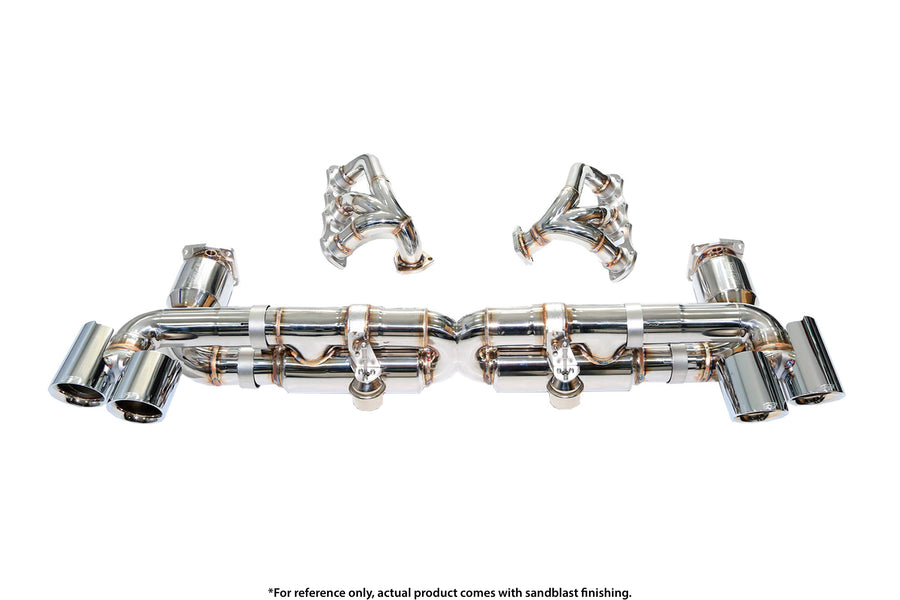 Porsche 911 Turbo / Turbo S (991/991.2) Exhaust System | Stainless Steel | 2012 – 2019