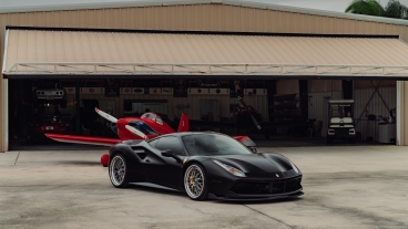 Ferrari 488 on 1886 wheels