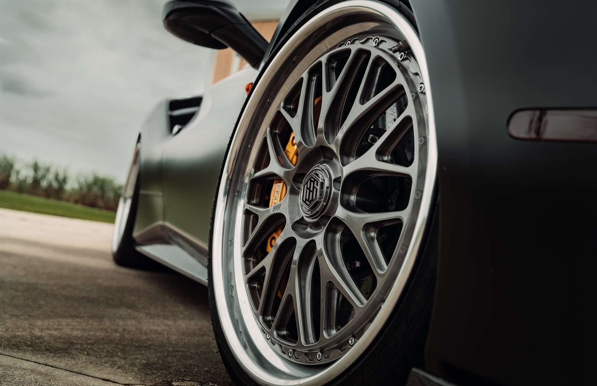 Ferrari 488 GTB | Nero Opaco | on 1886 S001 Wheels | Double Dark Tint