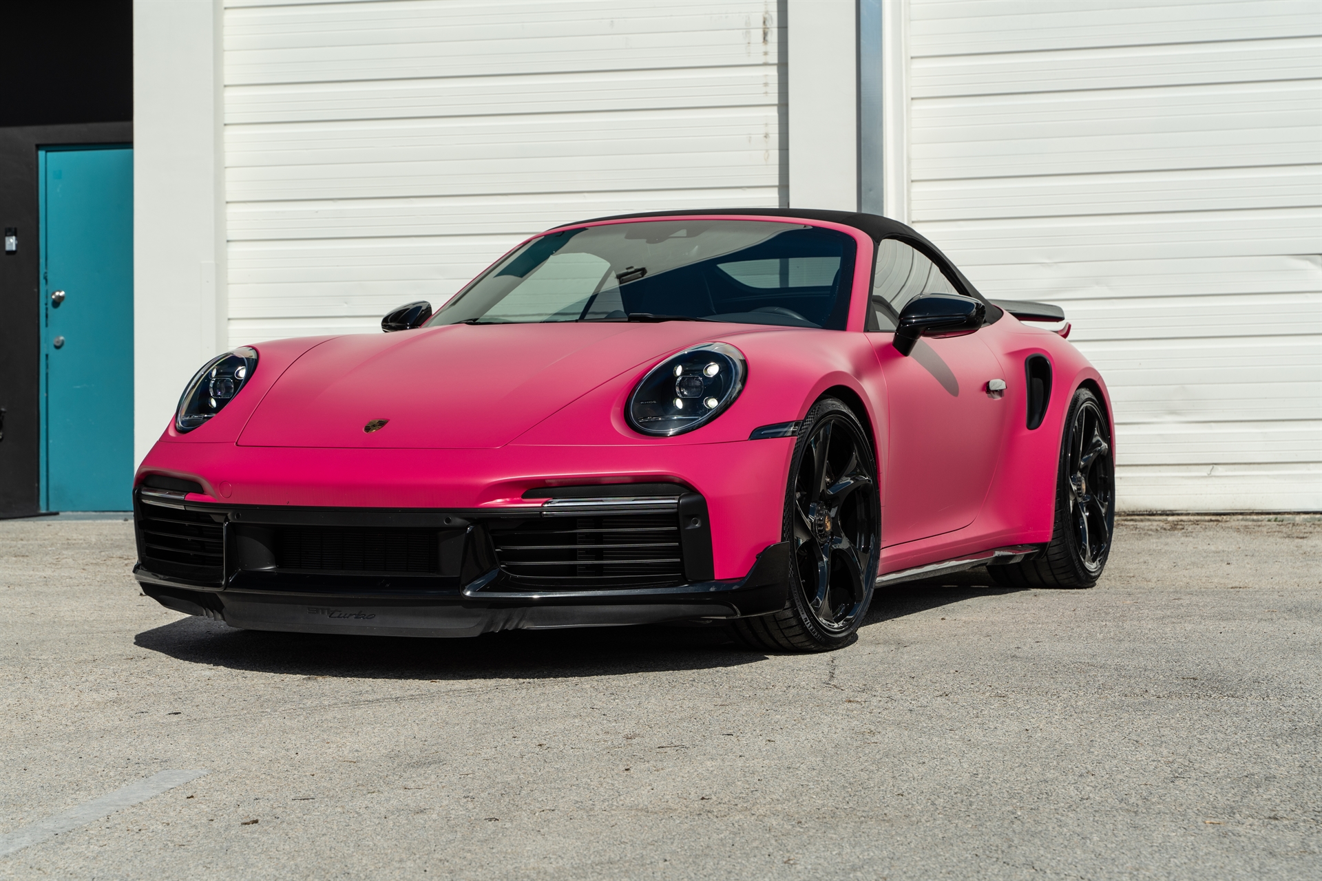 Porsche 992 Turbo S | on HRE 522M | Gloss Black