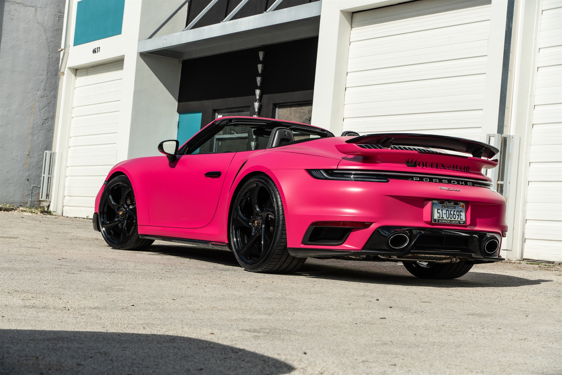 Porsche 992 Turbo S | on HRE 522M | Gloss Black