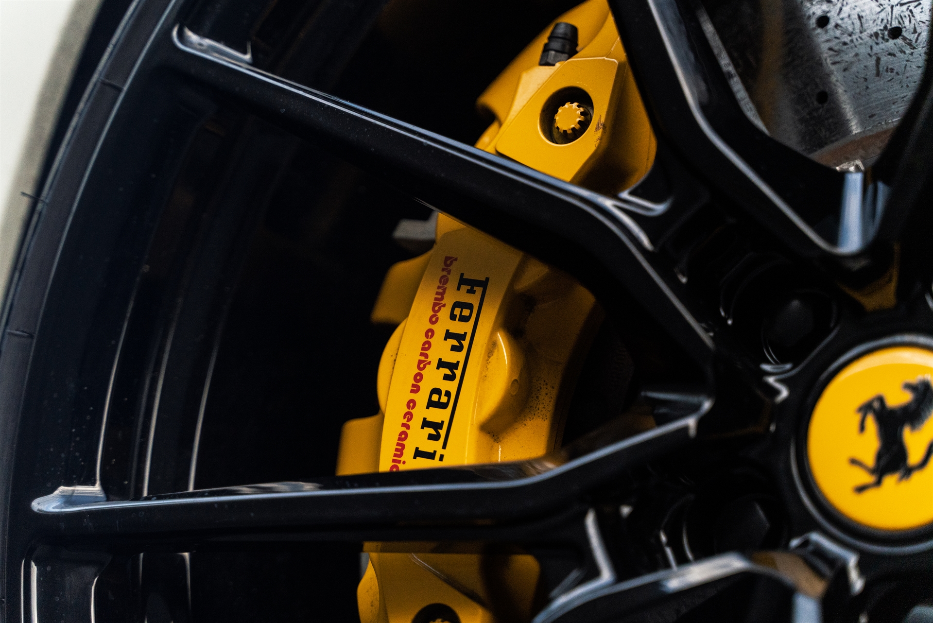 Ferrari 488 GTB Spyder | Bianco Avus | on ANRKY AN12 | Gloss Black