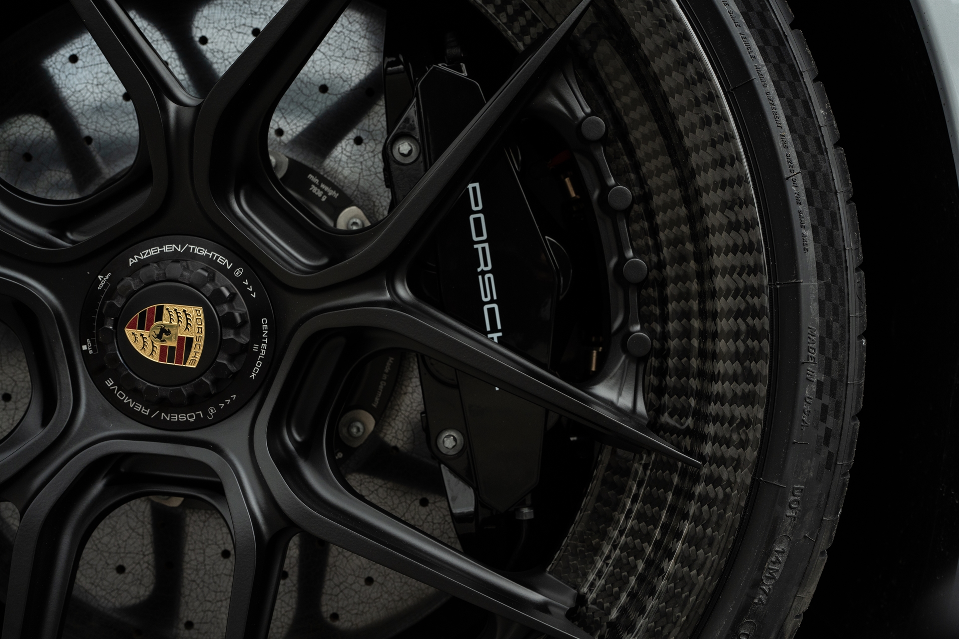 Porsche 992 Turbo S | Ice Gray Metallic | on HRE HX101 | Satin Black