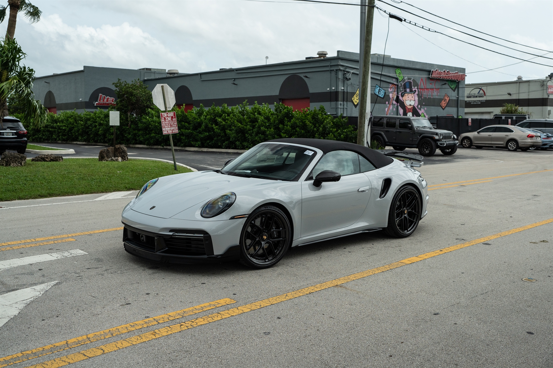 Porsche 992 Turbo S | Ice Gray Metallic | on HRE HX101 | Satin Black