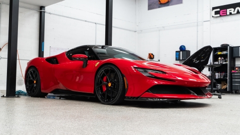 SF90 Spider – Rosso Ferrari Ryft Wheels