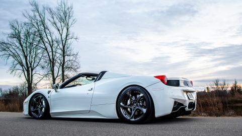Ferrari 458 Spyder on ANRKY XR-205