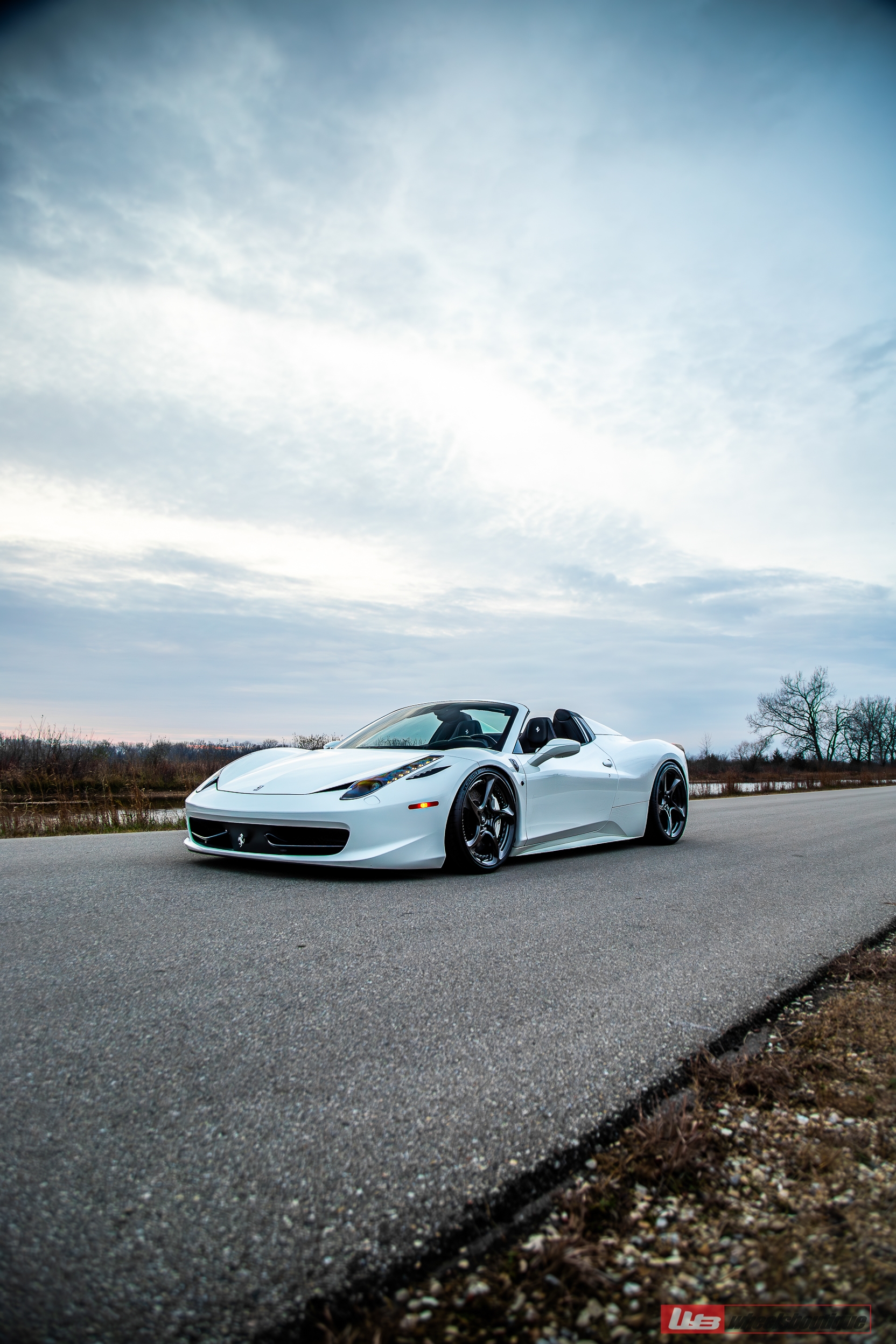 Ferrari 458 Spyder on ANRKY XR-205