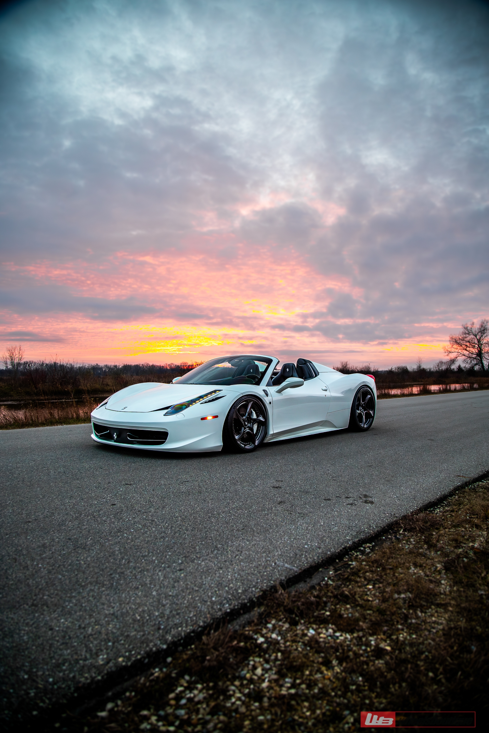 Ferrari 458 Spyder on ANRKY XR-205