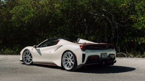 Ferrari 488 Pista | Sabia Del Desierto | on ANRKY AN32 | Frozen Polished Clear