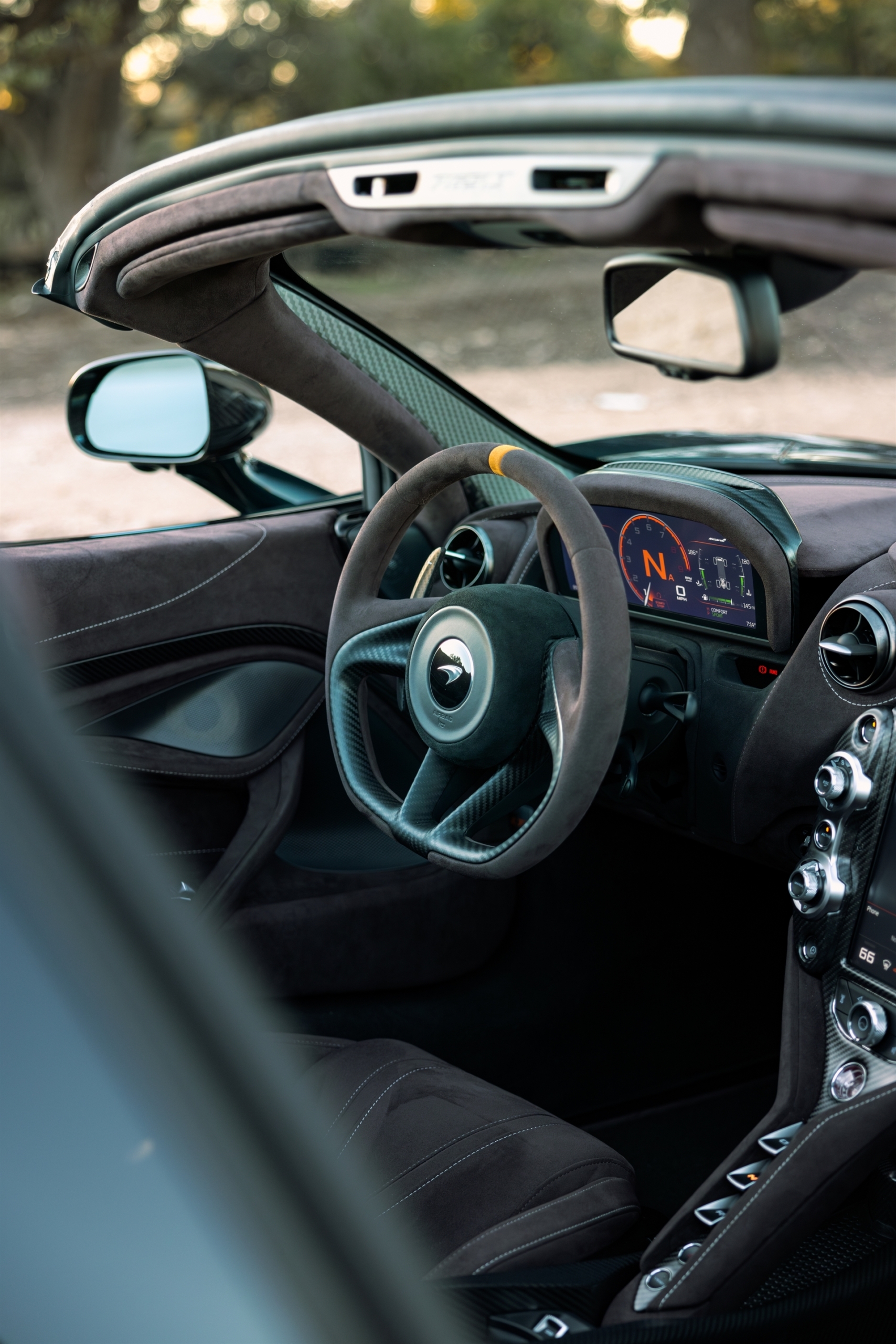 Mclaren 765 LT Spider | on HRE P104SC | Brushed Champagne