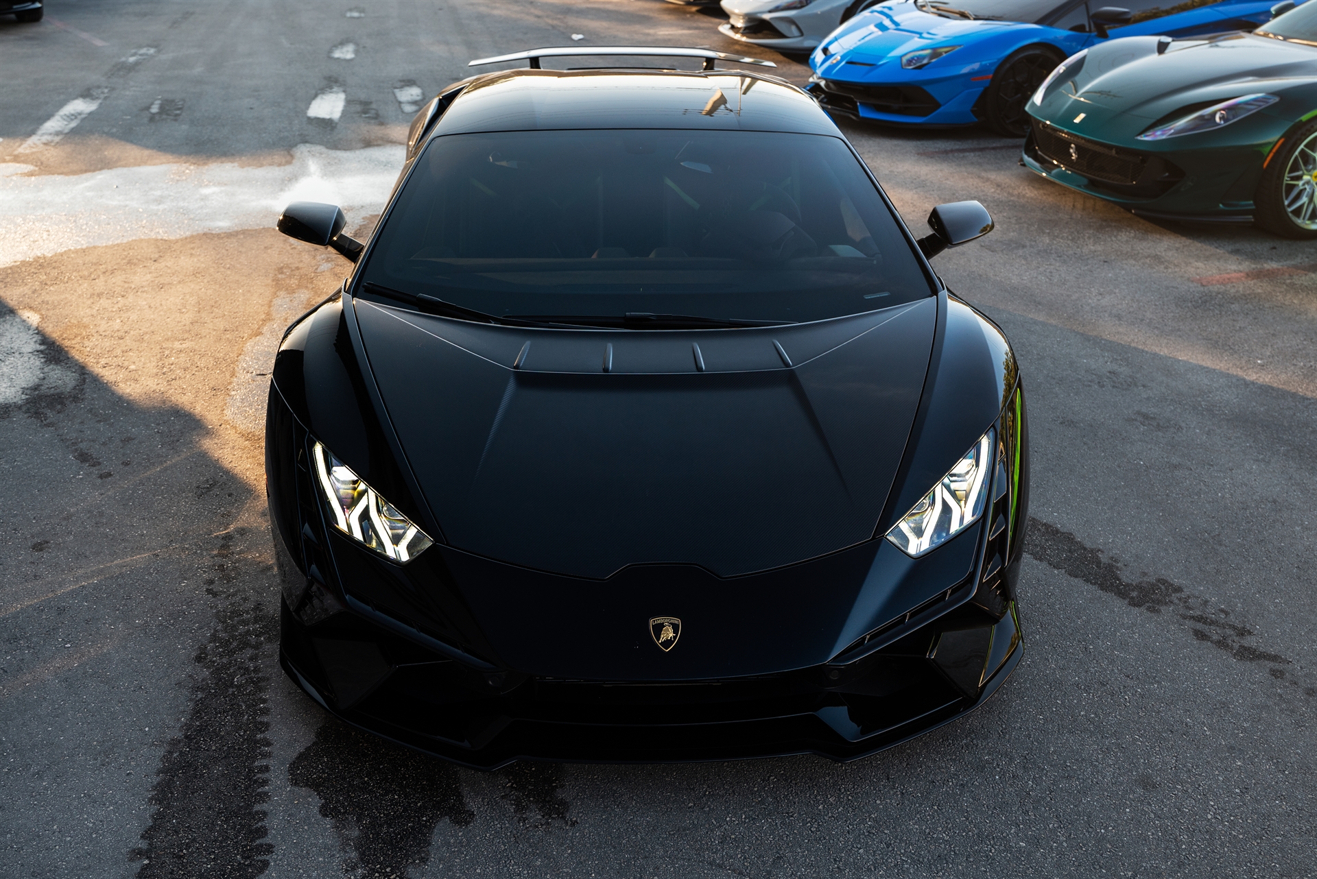 Lamborghini Huracan Tecnica | Nero Noctis | on ANRKY AN32 | Polished Clear