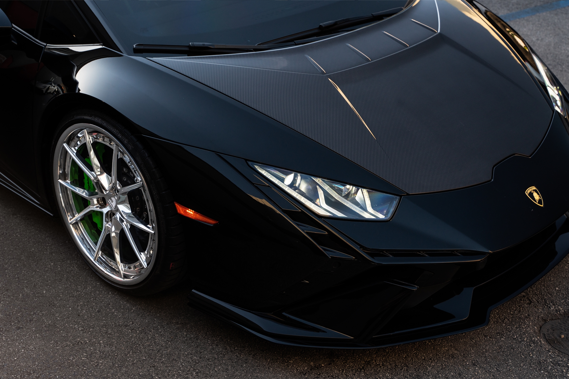 Lamborghini Huracan Tecnica | Nero Noctis | on ANRKY AN32 | Polished Clear