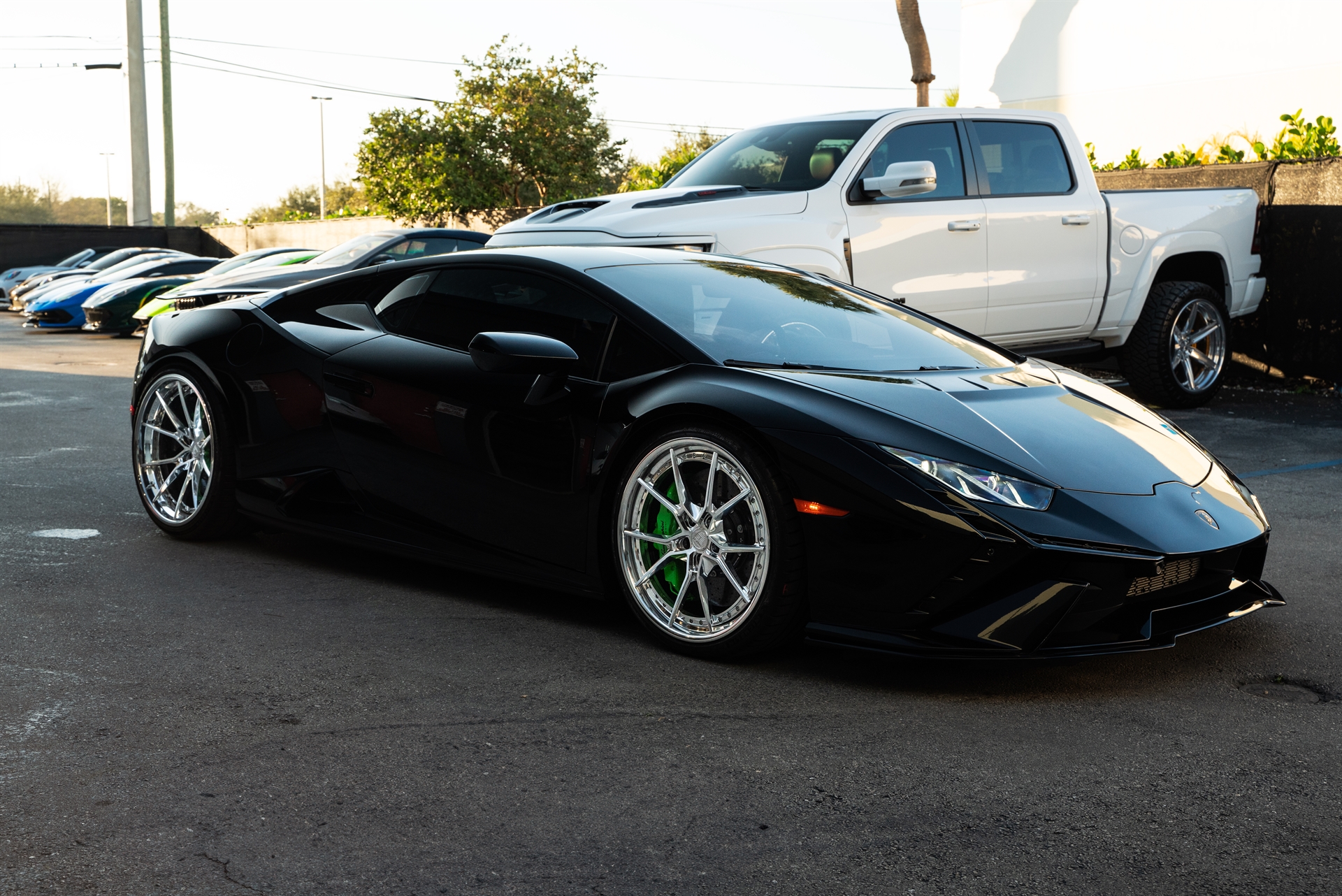 Lamborghini Huracan Tecnica | Nero Noctis | on ANRKY AN32 | Polished Clear