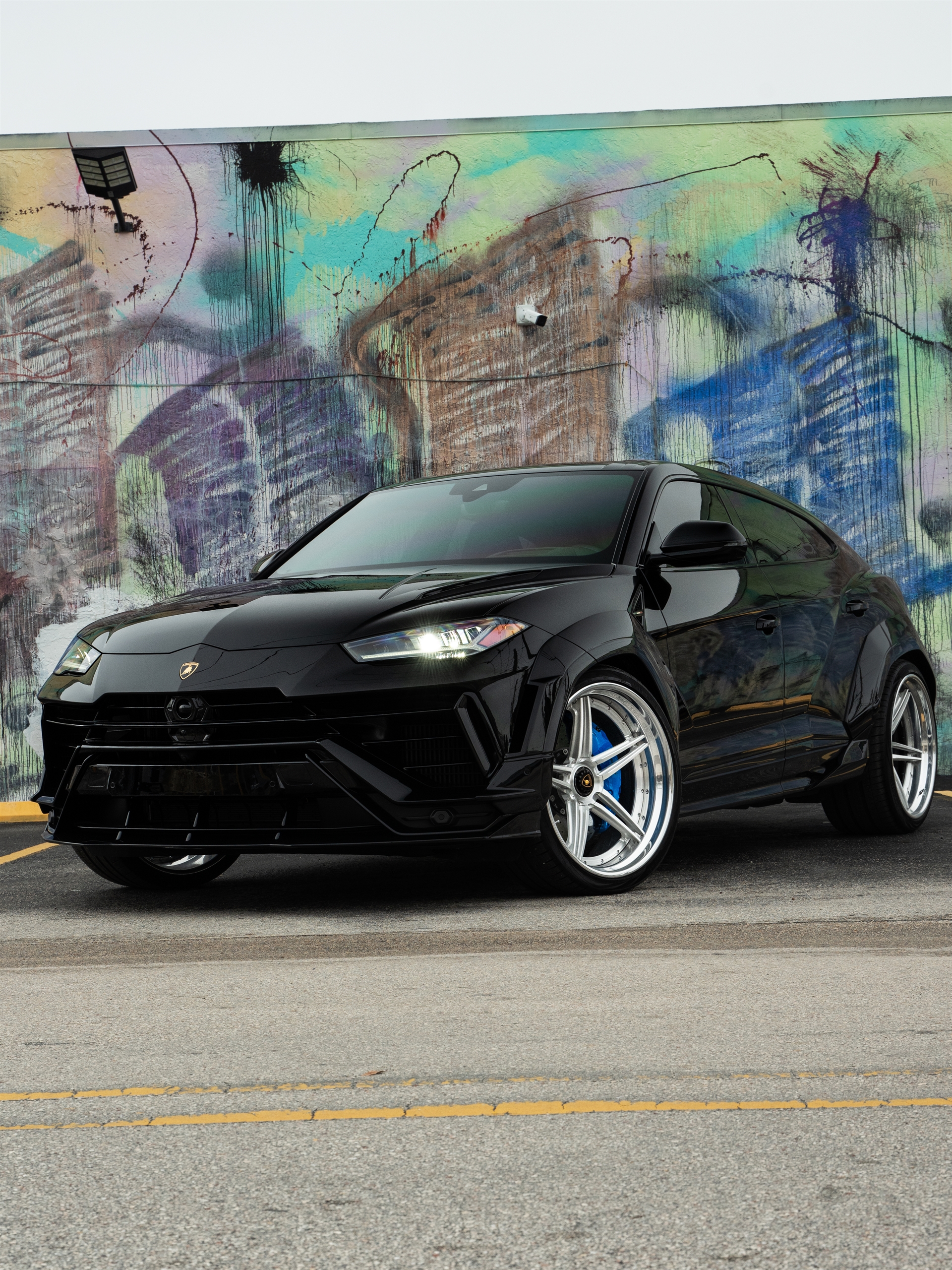Lamborghini Urus S | Nero Noctis | 1016 Vision Widebody | on 1886 XR-003 Wheels | Brushed Clear