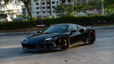 Mansory 296 GTB | Nero | on Mansory YT.5 | Gloss Black