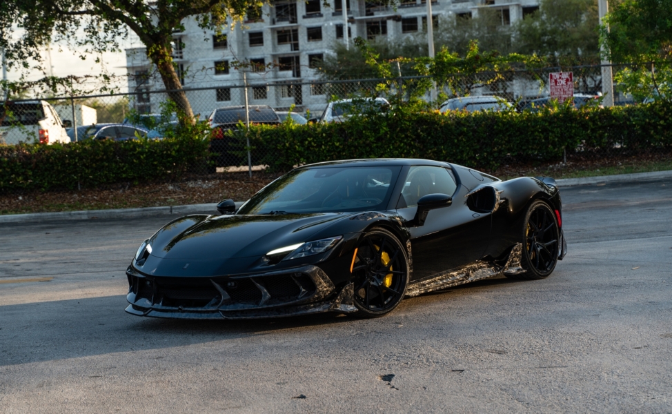 Mansory 296 GTB | Nero | on Mansory YT.5 | Gloss Black