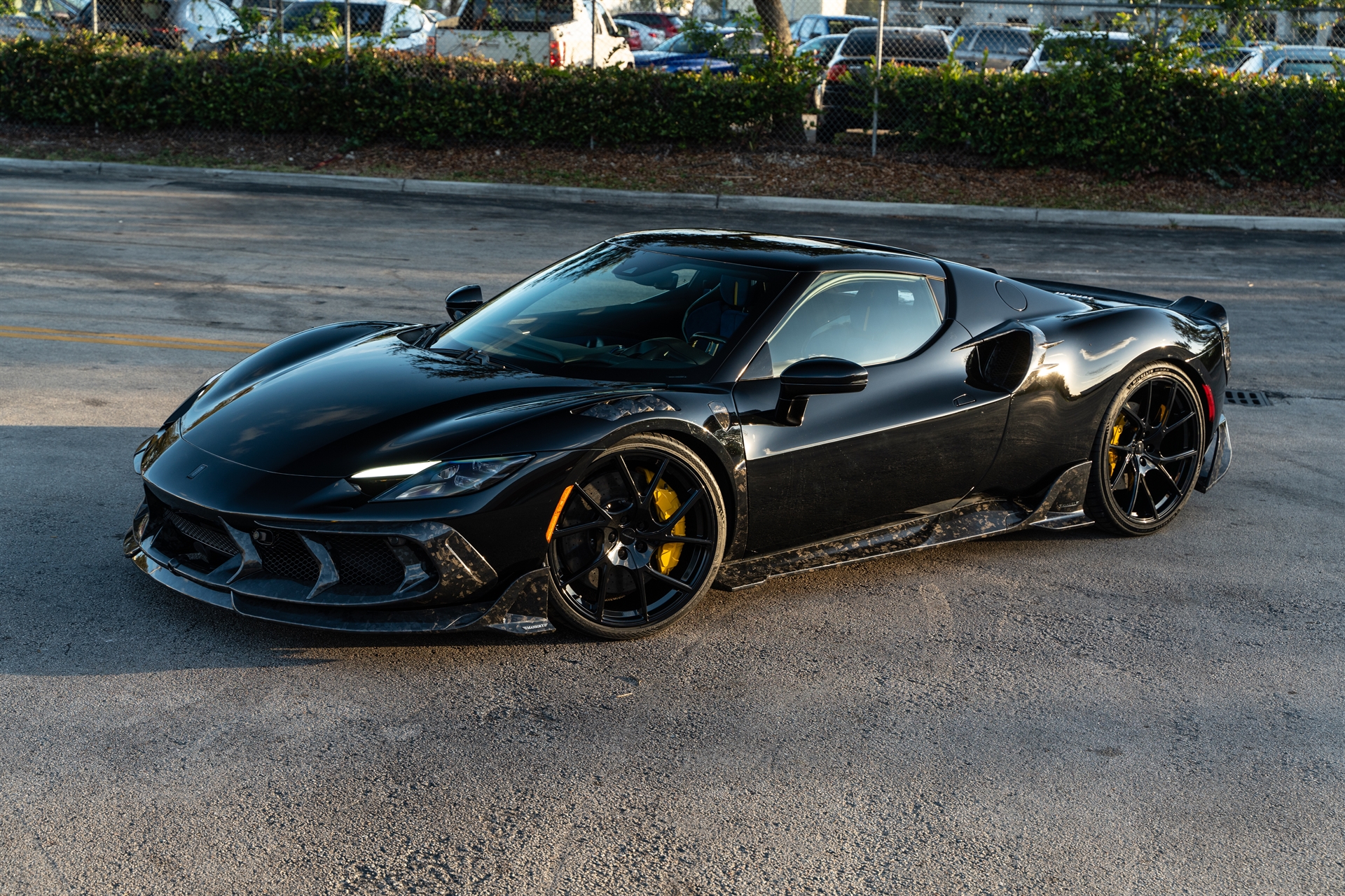 Mansory 296 GTB | Nero | on Mansory YT.5 | Gloss Black