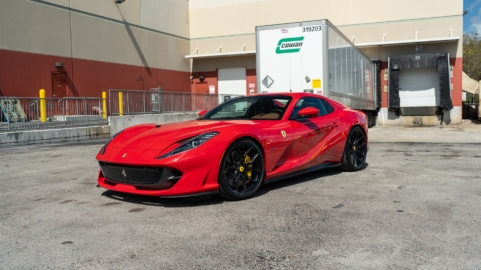 Ferrari 812 GTS | Rosso Corza | on Novitec NF11 | Satin Black