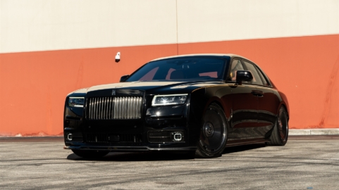 Urban Automotive Rolls-Royce Ghost | on Avant Garde AGL93 | Mirror Polished Smoke